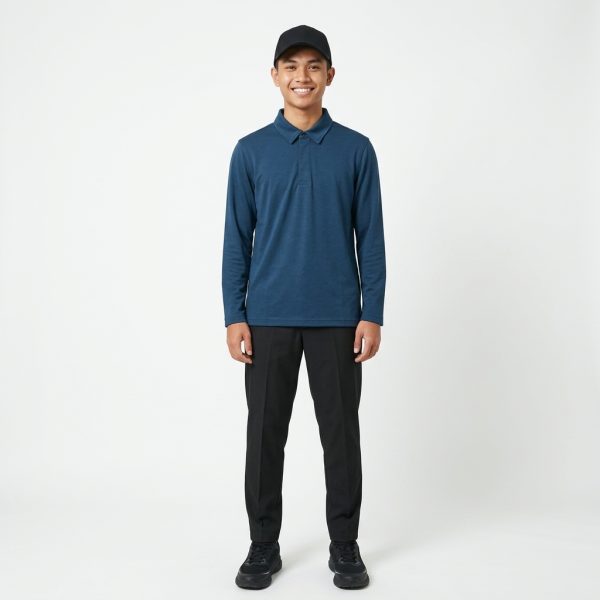 Long Sleeve Polo Shirt